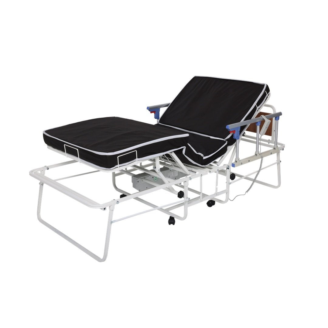 Libor AZKA MF01 Manuel Katlanabi̇li̇r Evde Bakım Karyolası