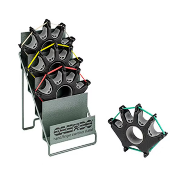 CanDo Digi-Extend Egzersiz Aletleri, 4'lü Set, Toplam 56 Bant (20 Siyah, 16 Sarı)