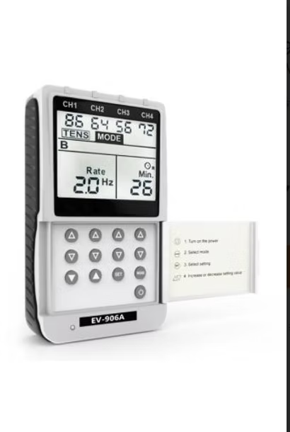 LİBOR EVERYWAY EV 906 A DİJİTAL TENS NMES (EMS) PORTATİF ELEKTROTERAPİ CİHAZI