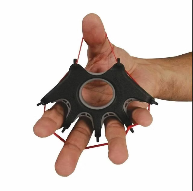 Libor Cando Digi-Extend El ve Parmak Egzersiz Lastiği-14 Lastikli (5 Ten, 4 Sarı)