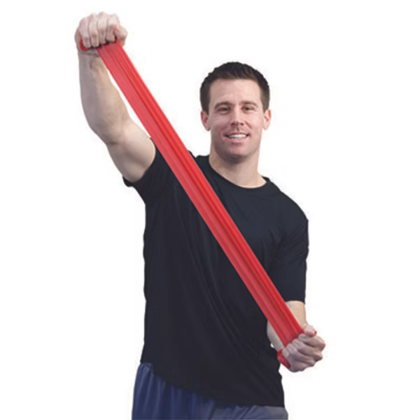 CanDo Go-Band Direnç Egzersiz Bandı Kırmızı ( lıght) 45.7 mt -10-6422