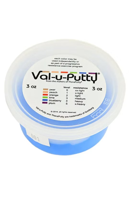 Val-u-Putty Egzersiz Macunu - yaban mersini (sert) - 3 oz: