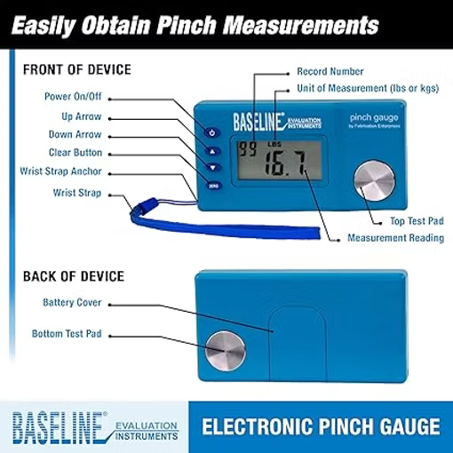 Baseline Elektronik Pinçmetre-Temel Elektronik Sıkıştırma Ölçeri: