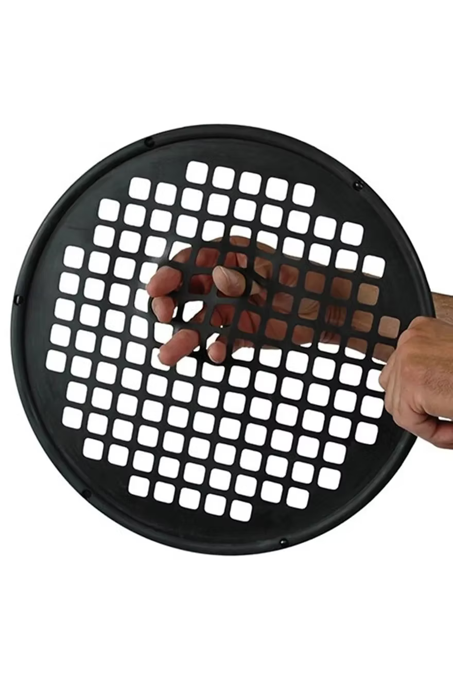 Cando El Egzersiz Çemberi 36 Cm Lik Siyah Ultra Güçlü Parmak Egzersiz Güçlendirme