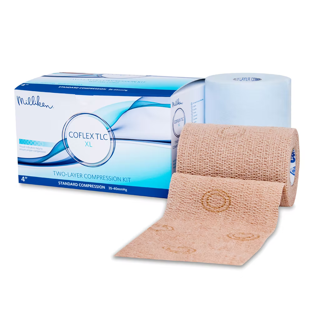 CoFlex TLC XL 2 Katmanlı Standart Sıkıştırma Kiti-Coban Yapışkanlı Bandaj Koban