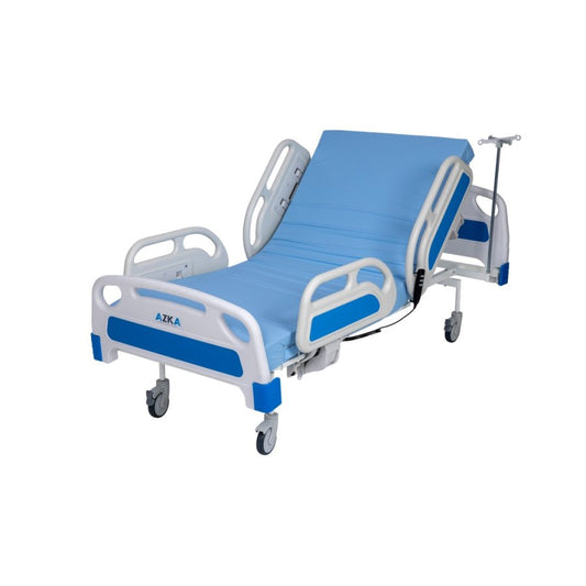 Libor AZKA DFA1 Dual Motorlu ABS Korkuluklu Ekonomi̇k Hasta Karyolası