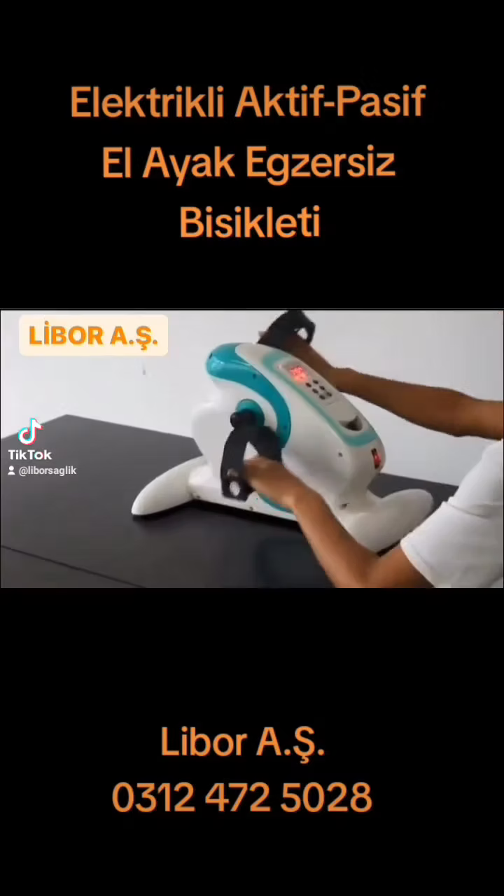 Libor Elektrikli Aktif Pasif El Ayak Egzersiz Bisikleti - 1 Libor Elektrikli