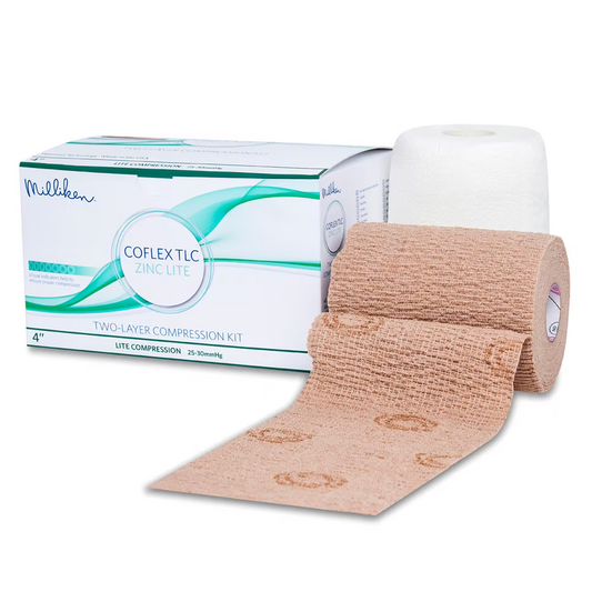 CoFlex TLC Zinc Lite 2 Katmanlı Sıkıştırma Kiti-Coban Yapışkanlı Bandaj Koban