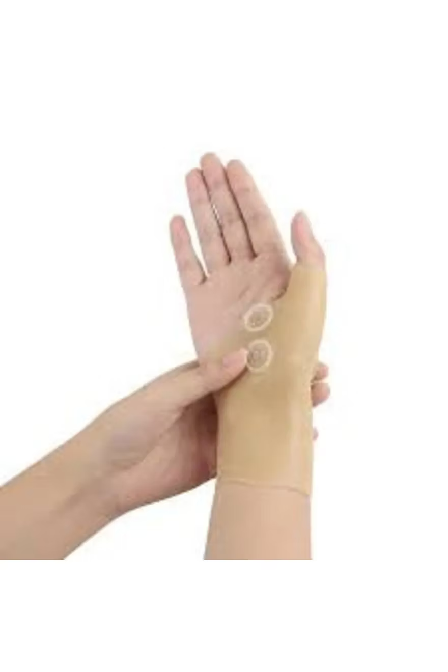Libor Manyetik El Başparmak Destek Eldiven Silikon Artrit Basınç Düzeltici