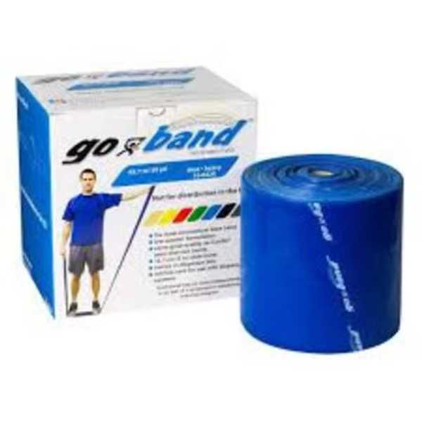 CanDo Go-Band Direnç Egzersiz Bandı Mavi ( heavy) 45.7 mt -10-6424