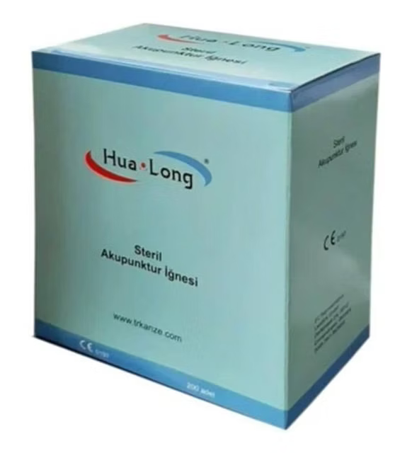 Hua Long Steril Akupunktur Iğnesi 0.25x40mm 200 Adet