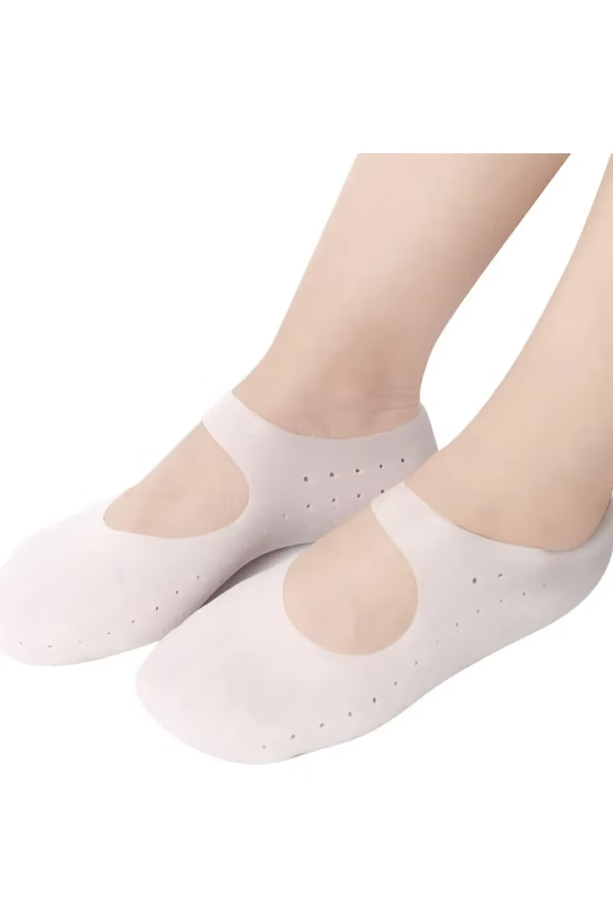 Libor1 çift Silikon Çorap Ayak Bakımı Jel Çorap Nefes Profesyonel Nasır Sökücü