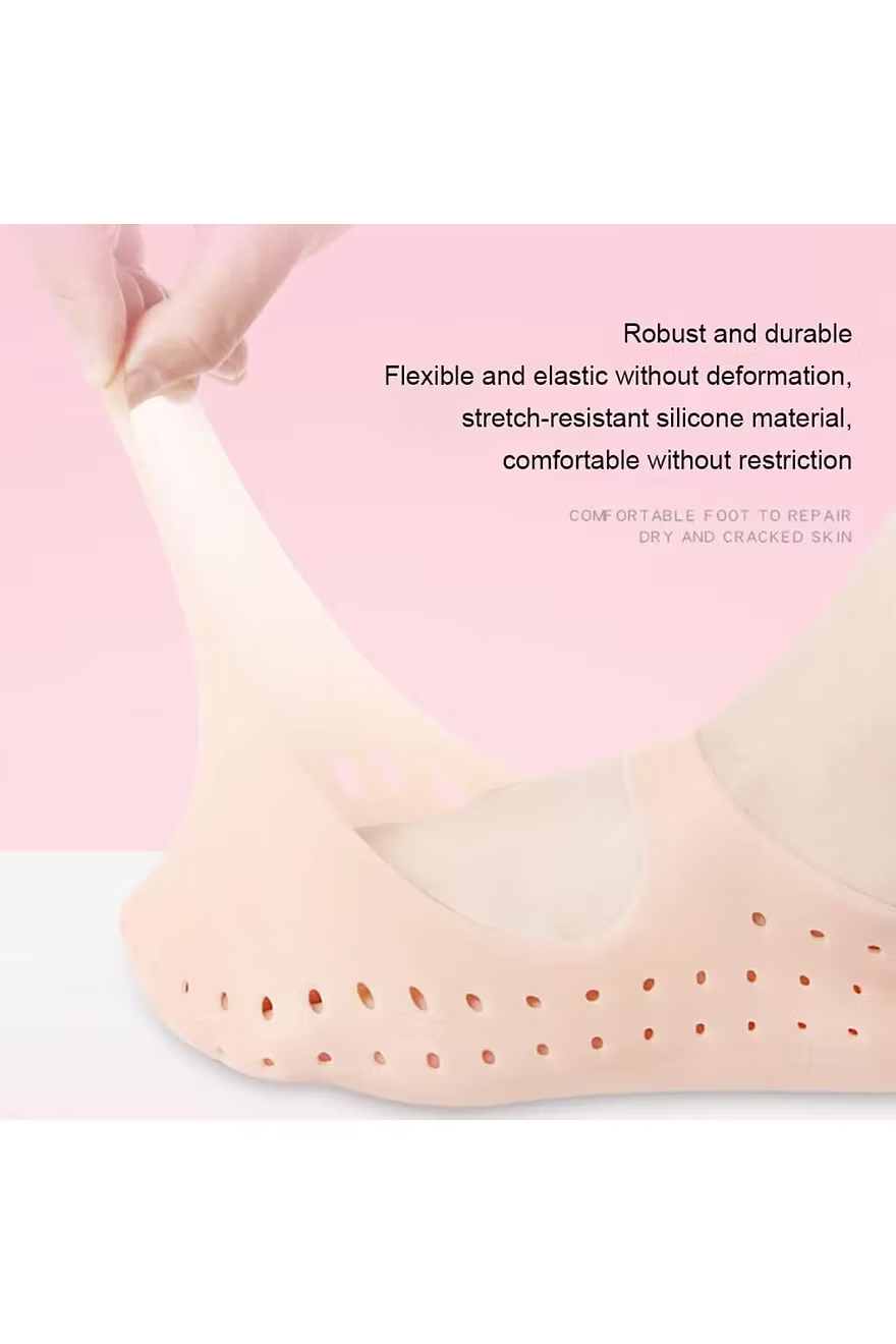 Libor1 çift Silikon Çorap Ayak Bakımı Jel Çorap Nefes Profesyonel Nasır Sökücü