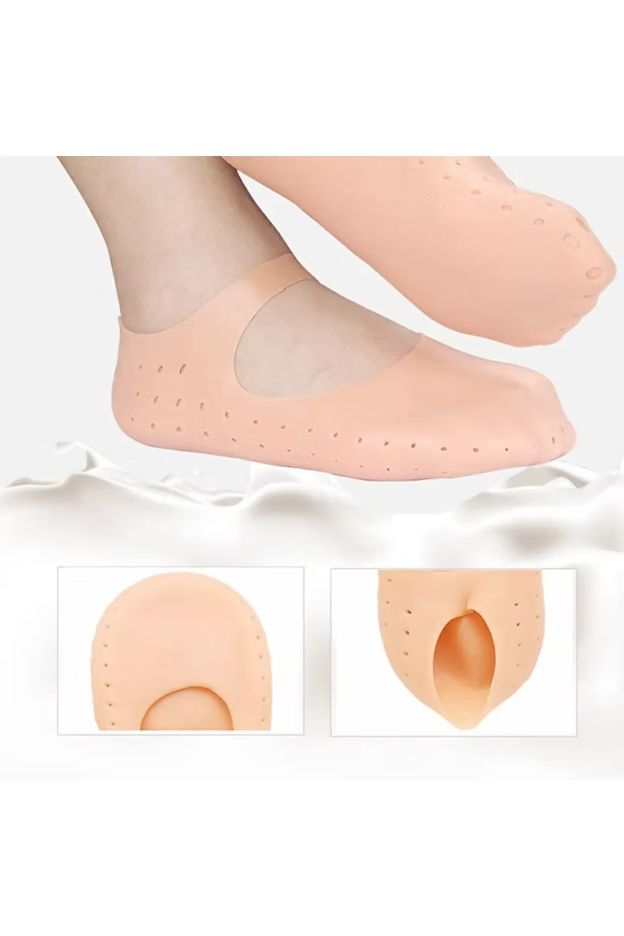 Libor1 çift Silikon Çorap Ayak Bakımı Jel Çorap Nefes Profesyonel Nasır Sökücü
