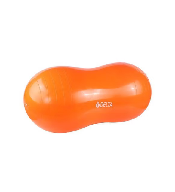 Delta Fıstık Şeklinde 90 Cm X 45 Cm Turncu Pilates Topu